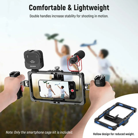 Neewer Pa009 Upgraded Phone Rig Vlogging Cage Kit • Camerastuff • South Africa