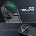 Neewer Pa021 + pa033 Handheld Cage with Filter Thread Adapter for Samsung S23 Ultra • Camerastuff • South Africa