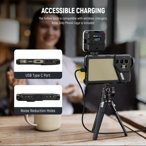 Neewer Pa042 Phone Cage for Samsung S24 Ultra + Pa045s Handle • Camerastuff • South Africa