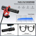Neewer Pa045 Vlogging Kit with Led Light/selfie Stick Tripod/mic for Smartphones • Camerastuff • South Africa