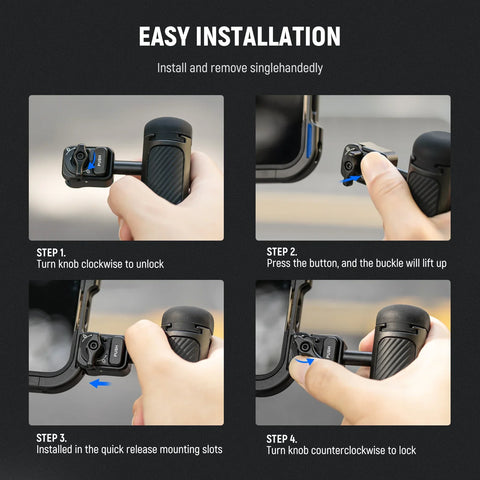 Neewer PA045B Quick Release Side Handle