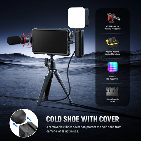 Neewer PA046 360° Rotatable Side Handle/Top Handle for Phone Cages