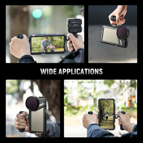 Neewer PA046 360° Rotatable Side Handle/Top Handle for Phone Cages