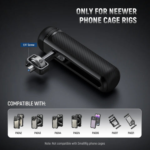 Neewer PA046 360° Rotatable Side Handle/Top Handle for Phone Cages