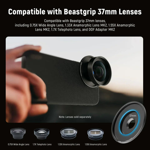 Neewer Pa062 Lens Phone Filter Adapter Ring 17mm to 37mm 58mm for Camera Cage • Camerastuff • South Africa