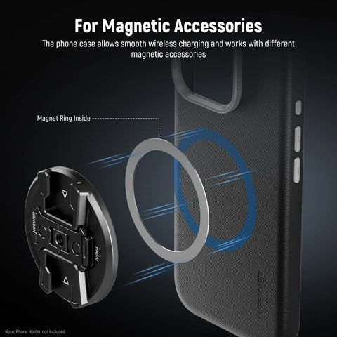 Neewer PA084P Modular Phone Case for iPhone 16 Pro Max with 3 Filter Backplates
