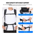 Neewer Pb027 2-in-1 Pull Bar Rolling Camera Backpack • Camerastuff • South Africa