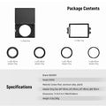 Neewer Pg002 Mini Matte Box with a 4’’x5.65’’ Filter Tray and Adapter Rings • Camerastuff • South Africa