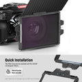 Neewer Pg002 Mini Matte Box with a 4’’x5.65’’ Filter Tray and Adapter Rings • Camerastuff • South Africa