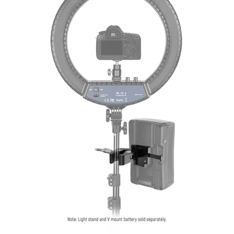 Neewer PS006 V-Lock Mount Battery Plate With Super Clamp