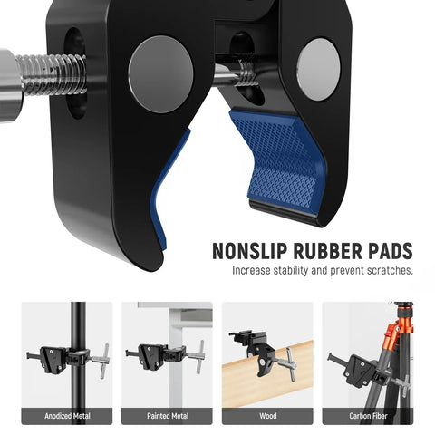 Neewer PS006 V-Lock Mount Battery Plate With Super Clamp