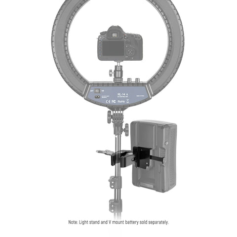 Neewer PS006 V-Lock Mount Battery Plate With Super Clamp