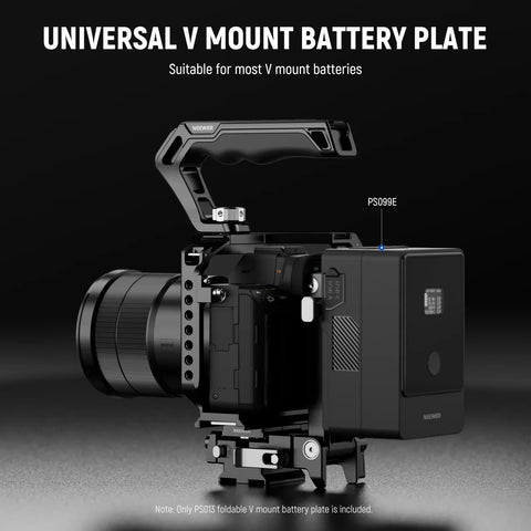 Neewer A6700 Cage PS015 PRO Foldable V Mount Battery Plate With