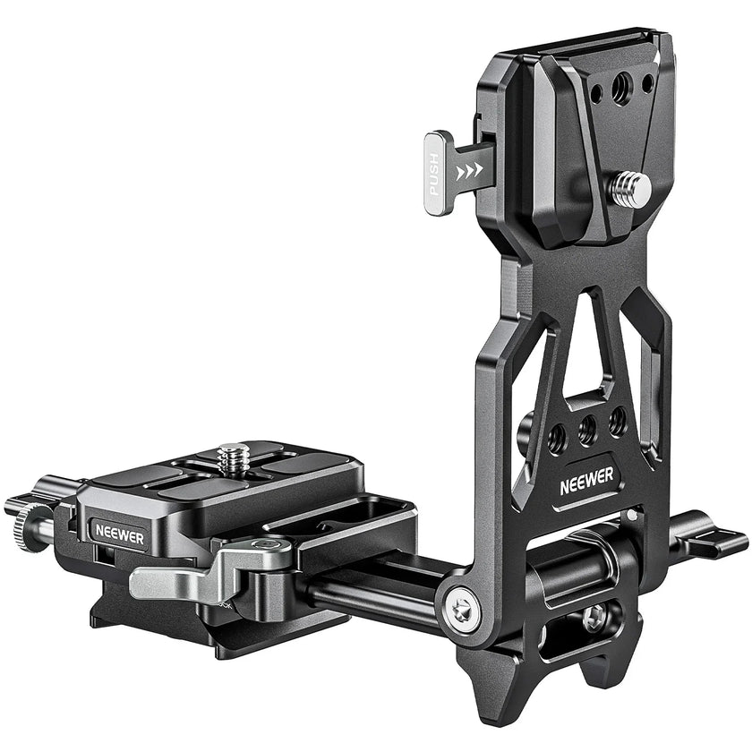 Neewer PS015 Pro V-Mount Battery Plate with Arca-type baseplate