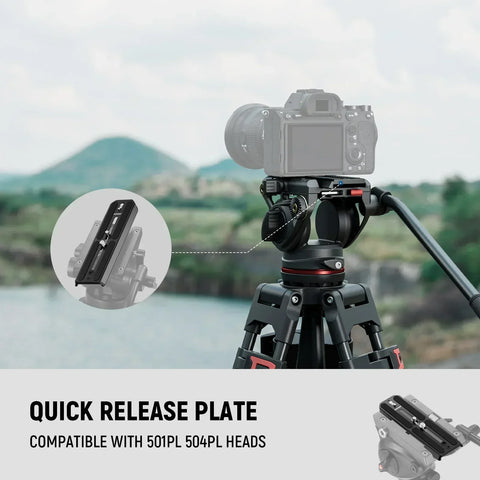 Neewer Qr6 160mm Tripod Quick Release Plate for 501pl 504pl • Camerastuff • South Africa