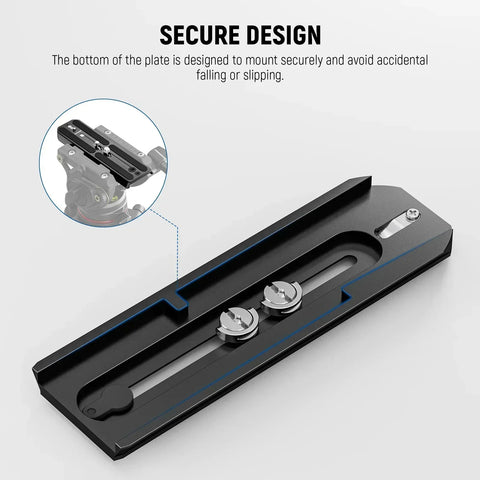Neewer Qr6 160mm Tripod Quick Release Plate for 501pl 504pl • Camerastuff • South Africa