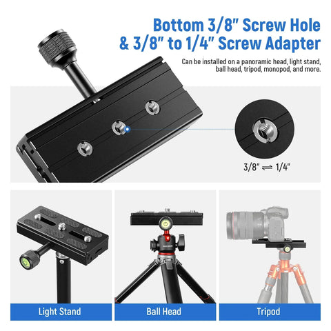 Neewer QS120 120mm Quick Release Plate