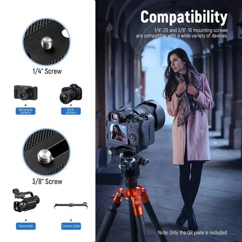 Neewer QS120 120mm Quick Release Plate