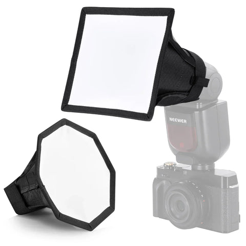 Neewer Rectangular and Octagon Flash Diffuser Softbox • Camerastuff • South Africa