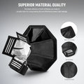 Neewer Rectangular and Octagon Flash Diffuser Softbox • Camerastuff • South Africa
