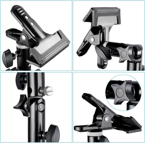 Neewer Reflector Kit and Light Stand 110cm 5-in-1 Multi-disc + 190cm • Camerastuff • South Africa