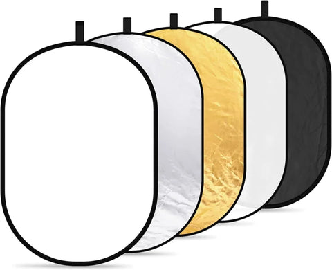 Neewer 80x120cm 5-in-1 Portable Collapsible Reflector & Diffuser with Carry Bag • Camerastuff • South Africa