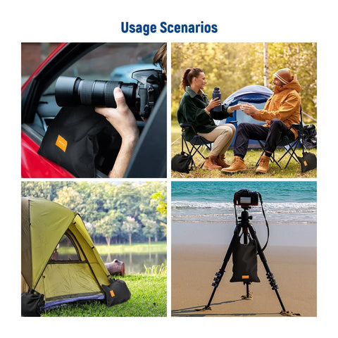 Neewer Sb-bl-5 Sandbag Beanbag Saddlebag with Side Strap (excluding Sand) • Camerastuff • South Africa