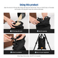 Neewer Sb-bl-5 Sandbag Beanbag Saddlebag with Side Strap (excluding Sand) • Camerastuff • South Africa
