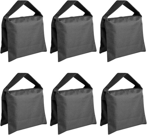 Neewer Sb-bl6 6-pack Dual Handle Saddlebag Sandbags (black) • Camerastuff • South Africa