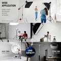 Neewer Sc186w 186cm Stainless Steel Heavy-duty Mini C-stand with Casters Wheels • Camerastuff • South Africa