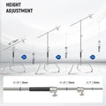 Neewer Sc186w 186cm Stainless Steel Heavy-duty Mini C-stand with Casters Wheels • Camerastuff • South Africa