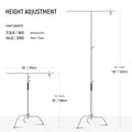 Neewer Sc340aw 330cm Air-cushioned Stainless Steel C-stand with Boom Arm and Wheels • Camerastuff • South Africa