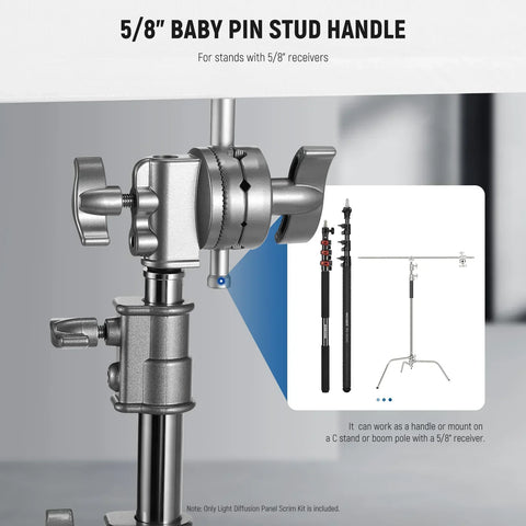 Neewer Sf7575f 75x75cm Collapsible Scrim and Reflector Set for C-stand • Camerastuff • South Africa