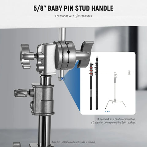 Neewer Sf7575f 75x75cm Collapsible Scrim and Reflector Set for C-stand • Camerastuff • South Africa