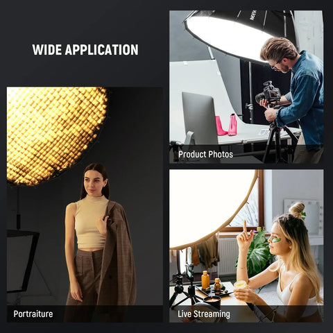 Neewer 85cm Deep Parabolic Quick Release Softbox with Honeycomb Grid • Camerastuff • South Africa