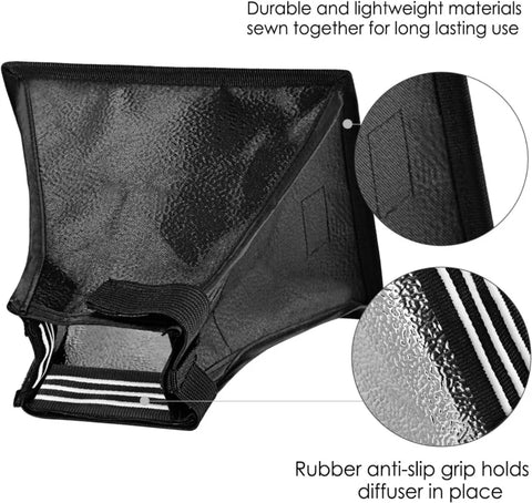 Neewer Softbox and Flash Diffuser Silver/white Reflector Kit • Camerastuff • South Africa