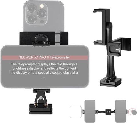Neewer Sp-08 Teleprompter Metal Phone Tripod Mount Adapter • Camerastuff • South Africa