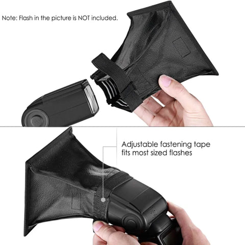 Neewer Softbox and Flash Diffuser Silver/white Reflector Kit • Camerastuff • South Africa