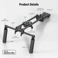 Neewer Sr004 Universal Shoulder Camera Rig Kit with 15mm Rods and Dual Handles • Camerastuff • South Africa
