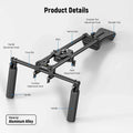 Neewer Sr004 Universal Shoulder Camera Rig Kit with 15mm Rods and Dual Handles • Camerastuff • South Africa