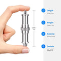 Neewer St-22 3-pack 1/4 to 3/8 Metal Male Converter Threaded Screw Adapter Spigot Stud • Camerastuff • South Africa