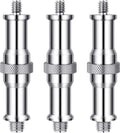 Neewer St-22 3-pack 1/4 to 3/8 Metal Male Converter Threaded Screw Adapter Spigot Stud • Camerastuff • South Africa