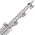 Neewer St-260ss 260cm Heavy-duty Silver Stainless Steel Spring-cushioned Light Stand • Camerastuff • South Africa