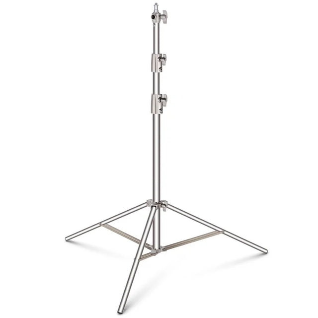 Neewer ST-260SS 260cm Heavy Duty Silver Stainless Steel Spring Cushioned Light Stand
