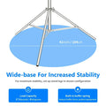 Neewer St-300ss 300cm Heavy-duty Silver Stainless Steel Spring-cushioned Light Stand • Camerastuff • South Africa