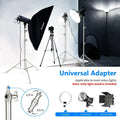 Neewer St-300ss 300cm Heavy-duty Silver Stainless Steel Spring-cushioned Light Stand • Camerastuff • South Africa