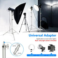 Neewer St-300ss 300cm Heavy-duty Silver Stainless Steel Spring-cushioned Light Stand • Camerastuff • South Africa