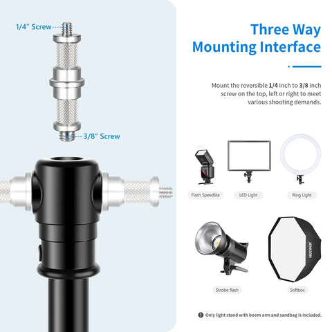 Neewer  ST-CB 297cm Photography Boom Arm Light Stand