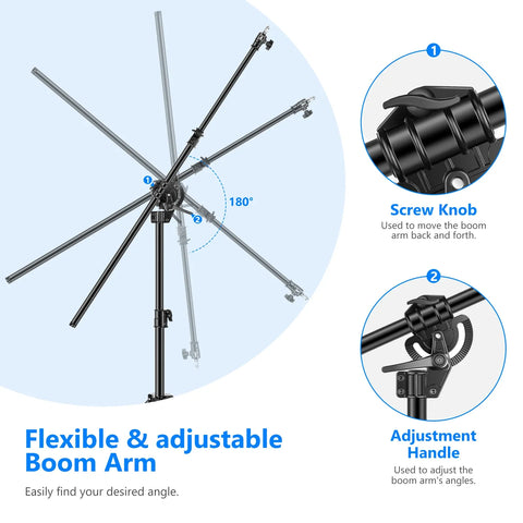 Neewer  ST-CB 297cm Photography Boom Arm Light Stand