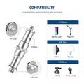 Neewer St-wm1 Silver 3.34 Inch Wall Ceiling Mount • Camerastuff • South Africa